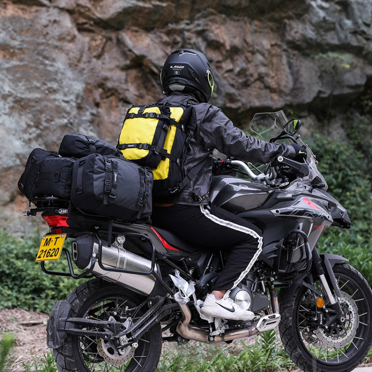 Rhinowalk Multi-Function Motorcycle Rear Seat Bag Combination Rear Shelf Pannier, Colour: Black 10L - Bags & Luggages by Rhinowalk | Online Shopping South Africa | PMC TechLife | Buy Now Pay Later Mobicred