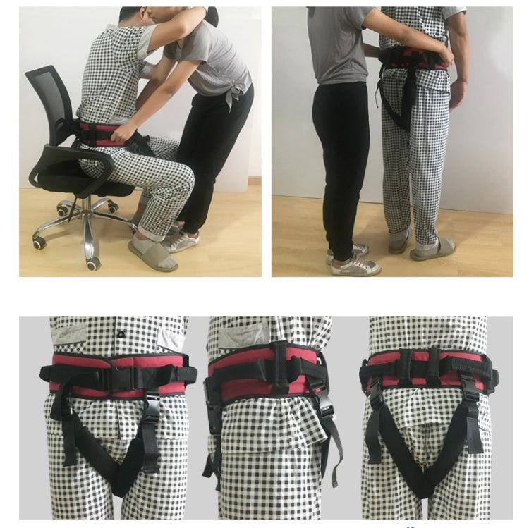 Adult Toddler Belt Anti-Fall Get Up And Shift Belt, Specification: XL(Red Black) - free shipping - PMC TechLife - Order now!