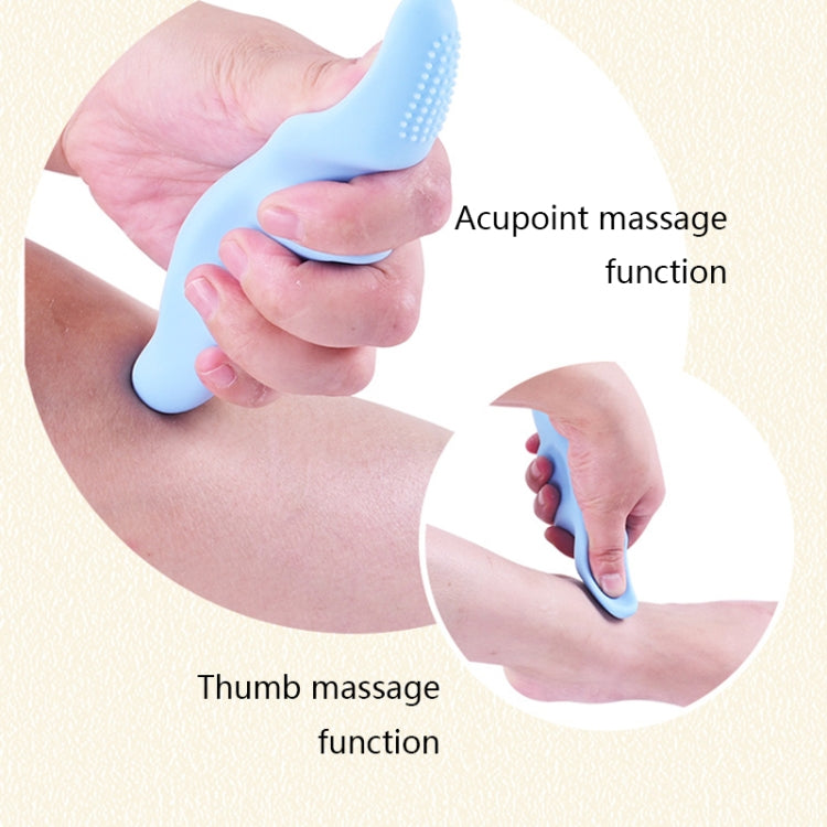 Silicone Thumb Bump Massager Muscle Relaxation Massage Fascia Device, Specification: Thumb Pink - free shipping - PMC TechLife - Order now!