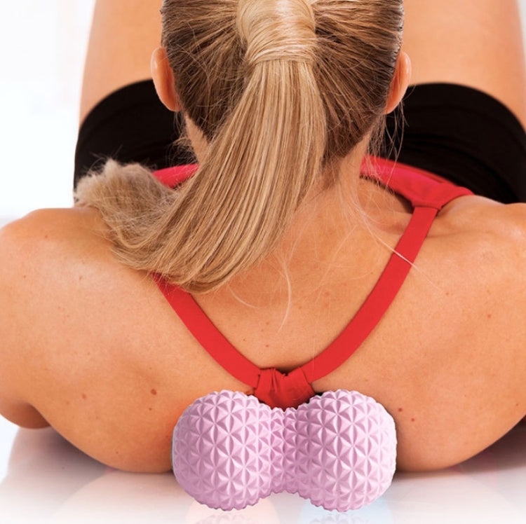AMYUP Massage Plantar Fascia Ball Cervical Acupoint Deep Muscle Relaxation Peanut Ball(Blue) - free shipping - PMC TechLife - Order now!