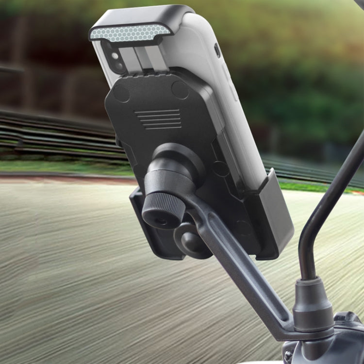 HW-68 Motorcycle Bicycle Navigation Mobile Phone Bracket, Style: Round Handlebar - Holder by PMC TechLife | Online Shopping South Africa | PMC TechLife | Buy Now Pay Later Mobicred