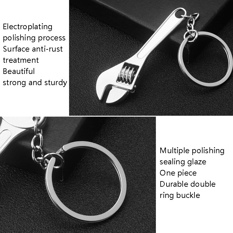 10 PCS Tool Metal Keychain Car Key Ring Pendant, Colour: H-399 Pliers - Key Rings by PMC Jewellery | Online Shopping South Africa | PMC Jewellery | Buy Now Pay Later Mobicred