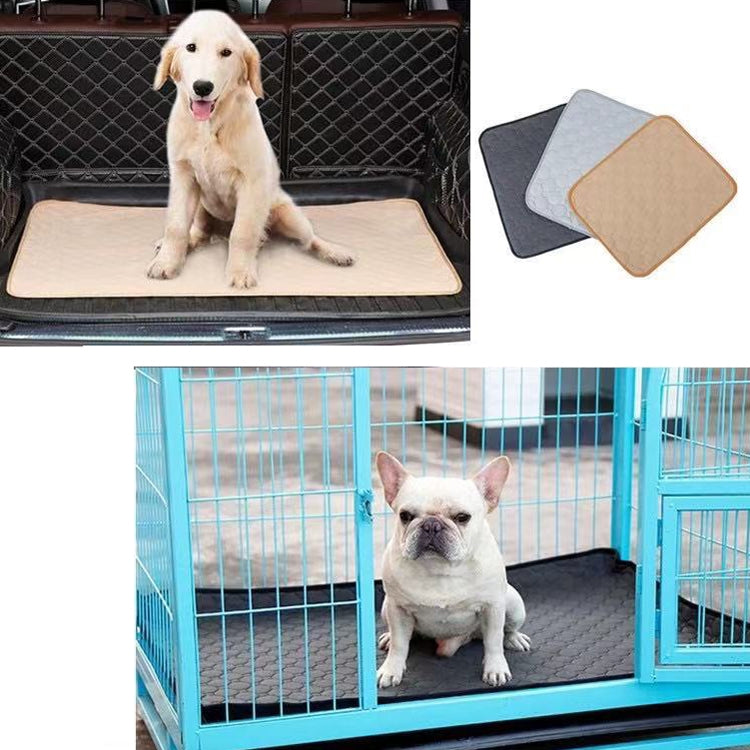 67x50cm Car Pet Injection Pad Waterproof Pad Cat Dog Sofa Waterproof Diapholic Carpet Water Absorbing Pad(Beige) - Seat Accessories by PMC Jewellery | Online Shopping South Africa | PMC Jewellery | Buy Now Pay Later Mobicred