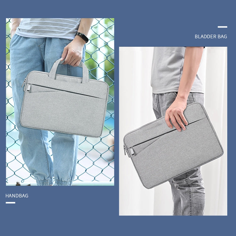 BUBM FMBX Laptop Liner Bag Business Computer Bag Large-Capacity Computer Handbag, Size: 11/12 inch(Gray) - 12.1 inch by BUBM | Online Shopping South Africa | PMC TechLife | Buy Now Pay Later Mobicred