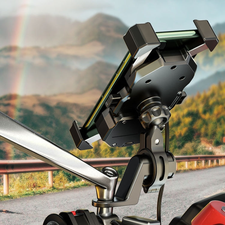 Kewig M11-C Motorcycle Bicycle Fixed Navigation Bracket Electric Car Takeaway Mobile Phone Holder - Holder by PMC TechLife | Online Shopping South Africa | PMC TechLife | Buy Now Pay Later Mobicred