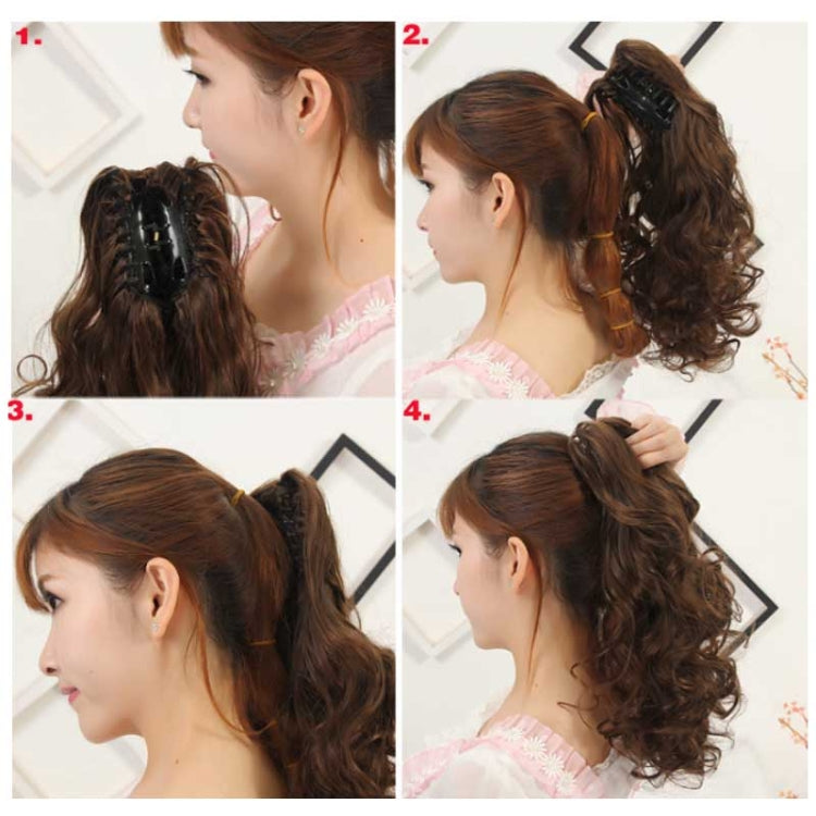 Women Curly Hair Short Ponytail Wig With Shark Clip(22M613 #) - free shipping - PMC TechLife - Order now!