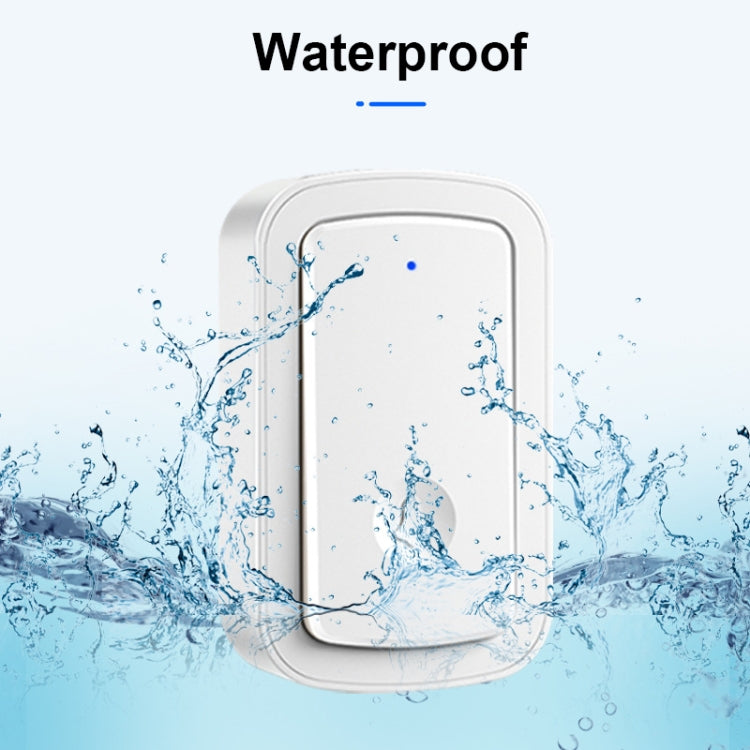 CACAZI A19 1 For 3 Wireless Music Doorbell without Battery, UK Plug(Black) - free shipping - PMC TechLife - Order now!