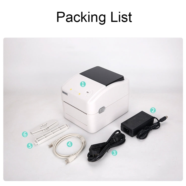 Xprinter XP-420B 108mm Express Order Printer Thermal Label Printer, Style:USB+WIFI(EU Plug) - free shipping - PMC TechLife - Order now!