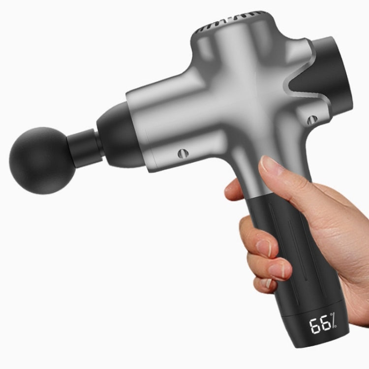 Y8-1 Fitness Massage Fascia Muscle Vibration Massager, Specification: Black(US Plug) - free shipping - PMC TechLife - Order now!