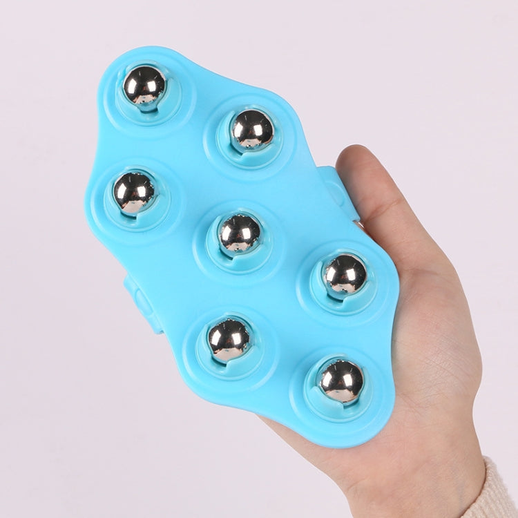 Seven-ball Massager Multifunctional Five-element Meridian Brush Lymphatic Dredging Roller-ball Massager, Shape: Ordinary Pink - free shipping - PMC TechLife - Order now!