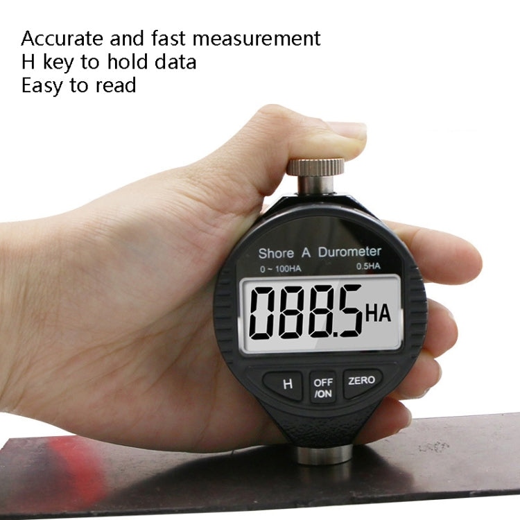 Electronic Digital Display Hard Meter Plastic Rubber Silicone Tire Hardness Meter, Model: 0-100HC C - Measuring Tools by PMC TechLife | Online Shopping South Africa | PMC TechLife | Buy Now Pay Later Mobicred