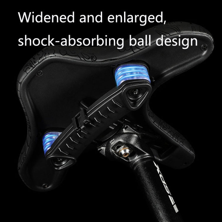 WEST BIKING YP0801122 Bicycle Mountain Bike Large Cushion Leisure And Comfortable Bicycle Saddle(Phoenix) - Bicycle Saddle by WEST BIKING | Online Shopping South Africa | PMC TechLife | Buy Now Pay Later Mobicred