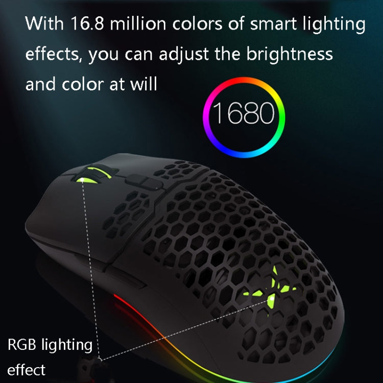 DELUX M700BU 7 Keys Wired Games Mouse Desktop Wired Mouse, Style: 3325 (Support 10000DPI) - free shipping - PMC Jewellery - Order now!