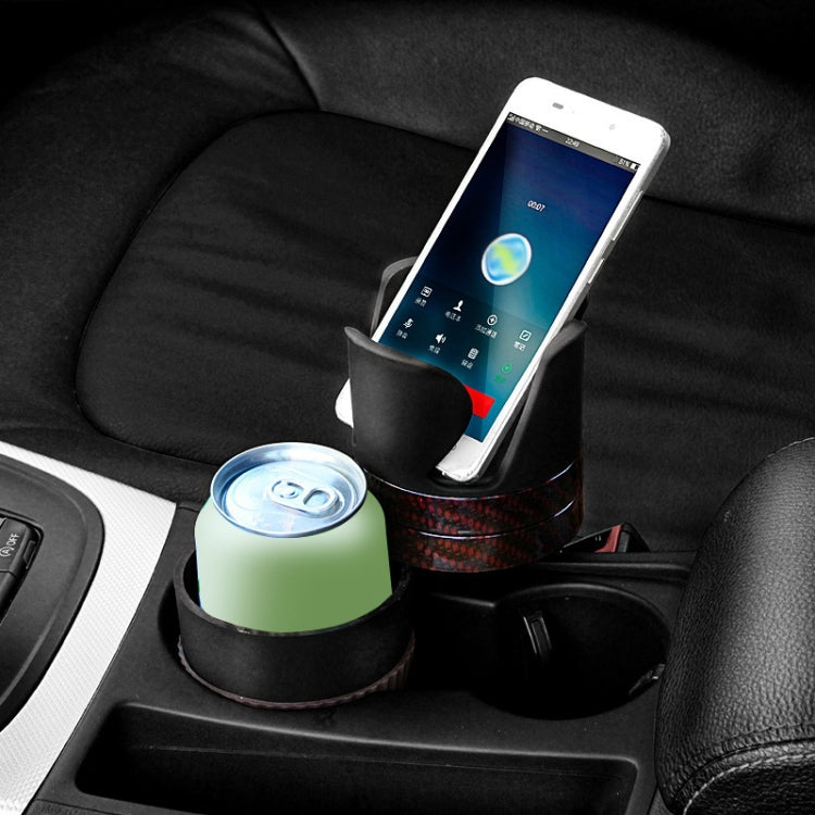 SUITU R151-4 Car Air Outlet Storage Water Cup Holder Mobile Phone Navigation Multi-function Storage Box(Black Square) - Car Drink Holders by SUITU | Online Shopping South Africa | PMc TechLife | Buy Now Pay Later Mobicred