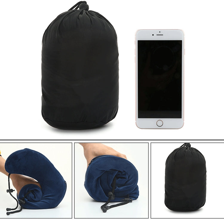 Magnetic Memory Foam U-shaped Pillow Suitable for Travel Solid Pillows(Gray) - Cushions & Pillows by PMC TechLife | Online Shopping South Africa | PMC TechLife | Buy Now Pay Later Mobicred