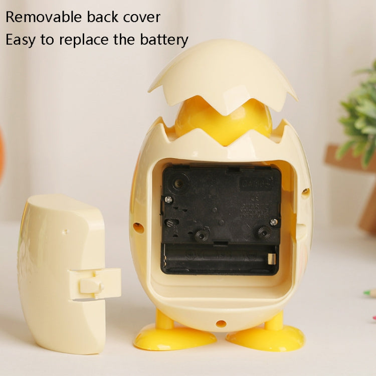 RP001 Cartoon Chicken Eggshell Chicks Alarm Clock Student Gift Children Bedroom Ornaments(Yellow) - Alarm Clocks by PMc TechLife | Online Shopping South Africa | PMc TechLife | Buy Now Pay Later Mobicred