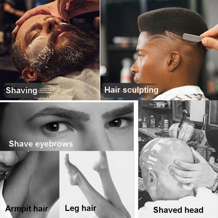 Manual Men Stainless Steel Ring Razor Without Blade(Gold) - Manual Razor by PMC TechLife | Online Shopping South Africa | PMC TechLife | Buy Now Pay Later Mobicred