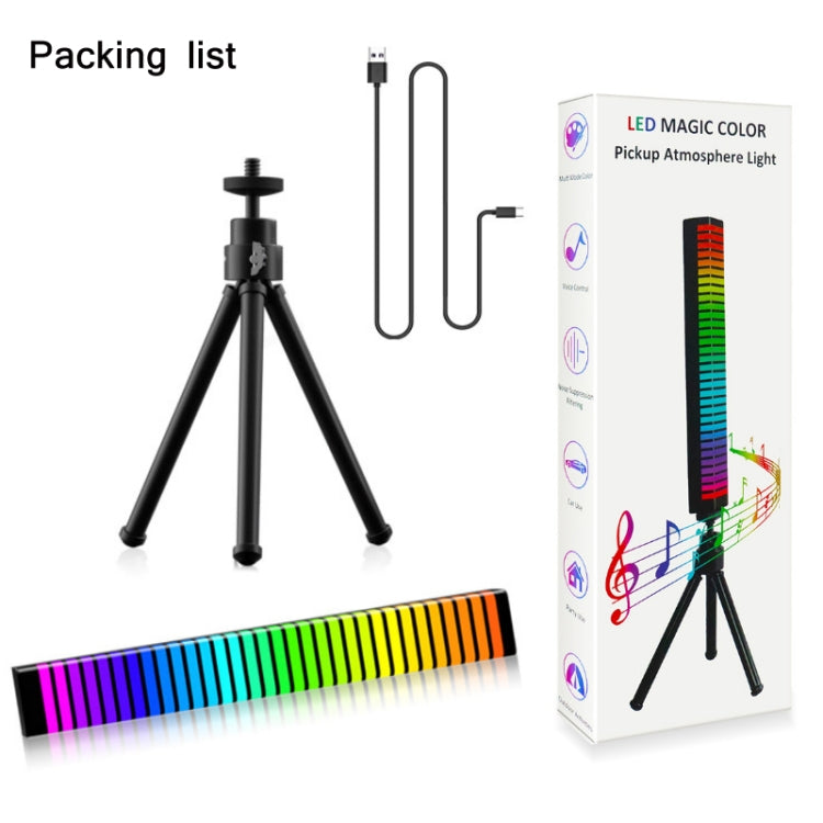 3D Pickup Atmosphere Light Desktop Music Rhythm Lamp, USB Plug - free shipping - PMC TechLife - Order now!