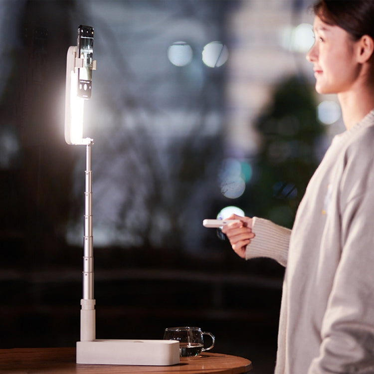 V6 360-Degree Rotating Double-Sided Light-Filling Live Bracket(White) - Stand by PMC TechLife | Online Shopping South Africa | PMC TechLife | Buy Now Pay Later Mobicred