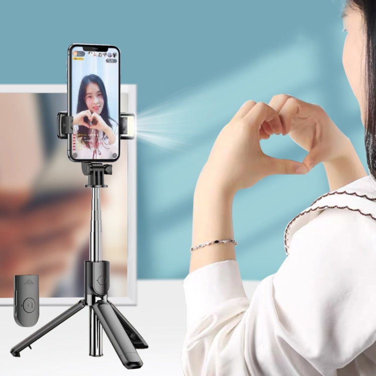 L03S Bluetooth Fill Light Tripod Integrated Selfie Stick(White) - free shipping - PMC TechLife - Order now!