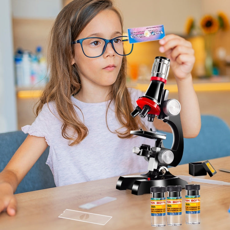 HD 1200 Times Microscope Children Educational Toys(Pink) - Digital Microscope by PMC TechLife | Online Shopping South Africa | PMC TechLife | Buy Now Pay Later Mobicred