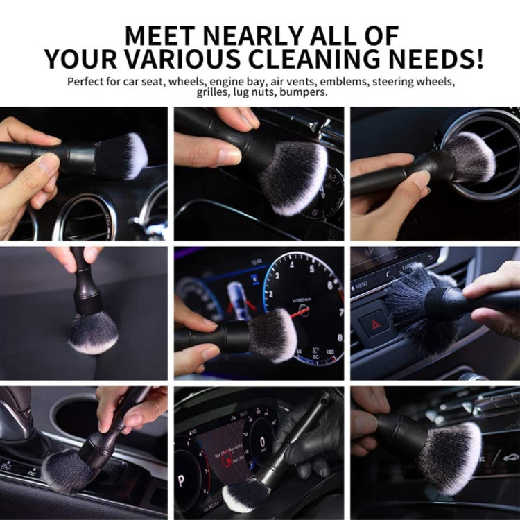 Car Air Conditioner Outlet Brush Interior Cleaning Soft Brush, Specification: Small+Large(Red) - Car washing supplies by PMC TechLife | Online Shopping South Africa | PMC TechLife | Buy Now Pay Later Mobicred