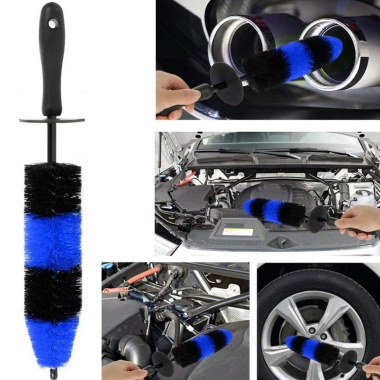 9 PCS / Set Car Wash Detail Brush Short Shank Tire Brush - Car washing supplies by PMC Jewellery | Online Shopping South Africa | PMC Jewellery | Buy Now Pay Later Mobicred