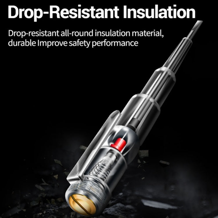 ANENG Multi-Function Induction High-Brightness Transparent Test Pen Screwdriver(B09) - Voltage Detector by ANENG | Online Shopping South Africa | PMC TechLife