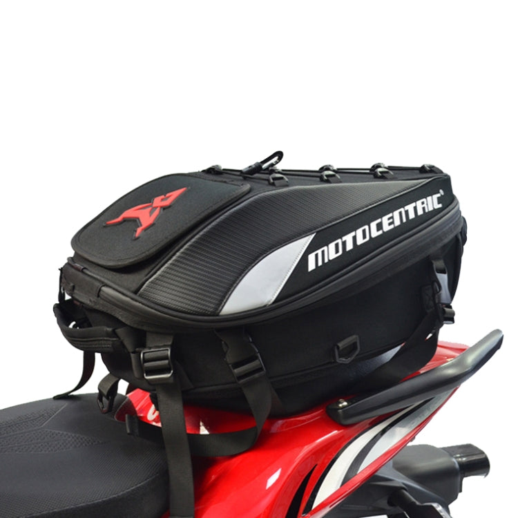 MOTOCENTRIC 11-MC-0102 Motorcycle Rear Seat Helmet Bag(Gray) - free shipping - PMC TechLife - Order now!