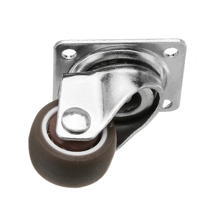 Folding Table Drying Rack Flat Bottom Movable Single Axis TPE Wheel, Model: 2 inch - Moving tools by PMC TechLife | Online Shopping South Africa | PMC TechLife