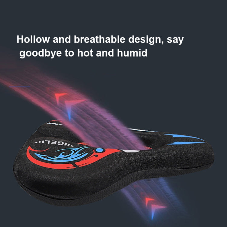 Bicycle Seat Cover Thickened Silicone Shock-absorbing Saddle Cover(Black) - Bicycle Saddle by PMc TechLife | Online Shopping South Africa | PMc TechLife | Buy Now Pay Later Mobicred