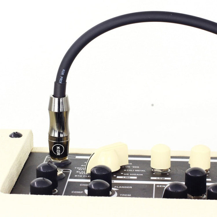 KGR Guitar Cable Keyboard Drum Audio Cable, Specification: 10m(Double Straight Jack) - Instrument Audio Cables by KGR | Online Shopping South Africa | PMC TechLife | Buy Now Pay Later Mobicred