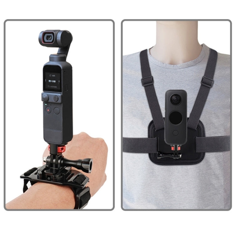 1/4 Inch Screw Converter Tripod Adapter for Sport Camera(Black and Red) - Connection Mount by null | Online Shopping South Africa | PMC TechLife | Buy Now Pay Later Mobicred