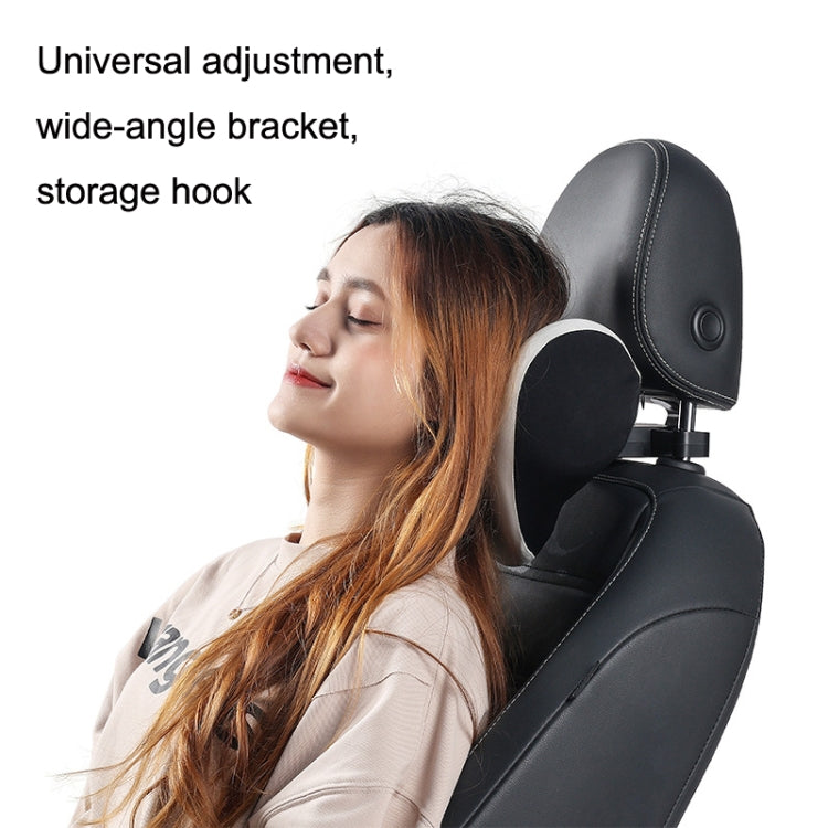 A09 Car Seat Headrest Memory Foam Comfortable Neck Pillow, Style: With Stand (Pink) - Seat Accessories by PMC TechLife | Online Shopping South Africa | PMC TechLife | Buy Now Pay Later Mobicred