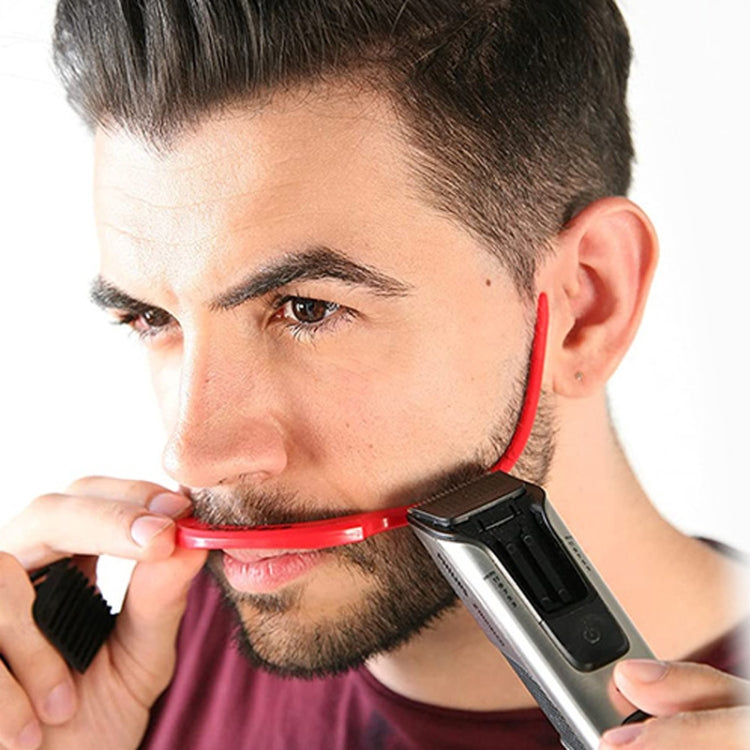 Beard Styling Ruler Shaving Tools(Black) - free shipping - PMC TechLife - Order now!