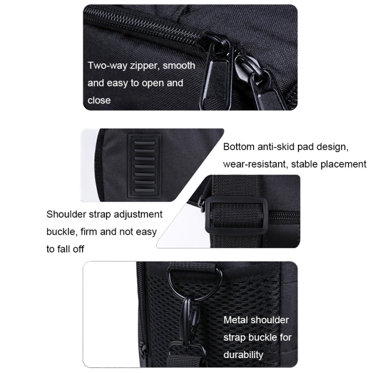 JRC MR70 SLR Single-shoulder Messenger Bag, Size: S(Black) - free shipping - PMC TechLife - Order now!