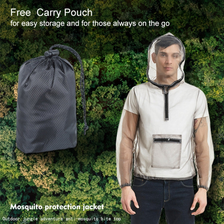 Jungle Expedition Breathable Insect-proof Jacket With Hood Anti-bite Mesh Gauze Cloth, Size: XXL - Anti-mosquito Clothing by PMC TechLife | Online Shopping South Africa | PMC TechLife | Buy Now Pay Later Mobicred