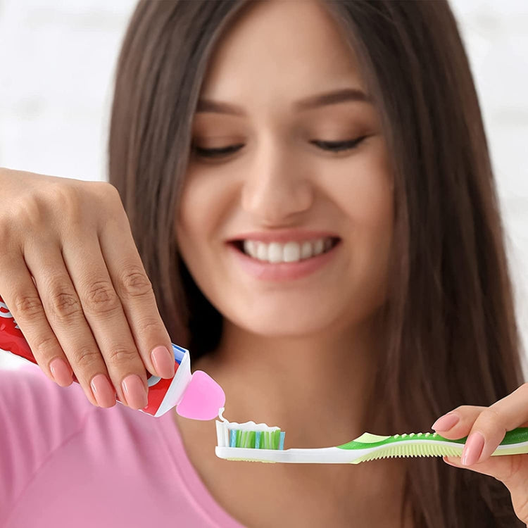 5 PCS Manual Silicone Self-Sealing Toothpaste Cap Aid(Purple) - Toothpaste Squeezing Device by PMc TechLife | Online Shopping South Africa | PMc TechLife | Buy Now Pay Later Mobicred