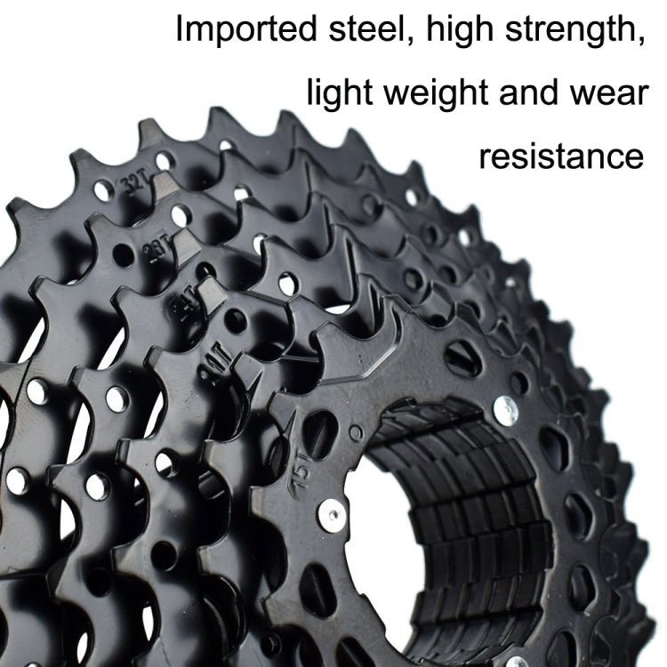 VG Sports Z3316 8 Speed 32T Cassette Shifting Bicycle Flywheel(Black) - Bicycle Chains & Rounds by VG Sports | Online Shopping South Africa | PMc TechLife | Buy Now Pay Later Mobicred