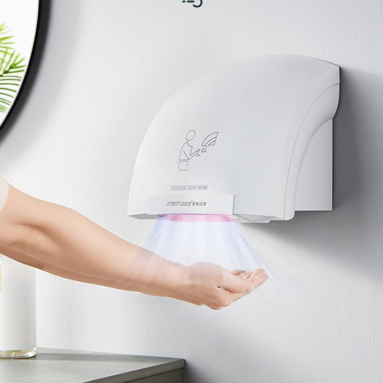 Interhasa 220V Automatic Electric Hand Dryer Mini Induction Hand Drying Machine,Style: Single Hot,CN Plug - free shipping - PMC TechLife - Order now!