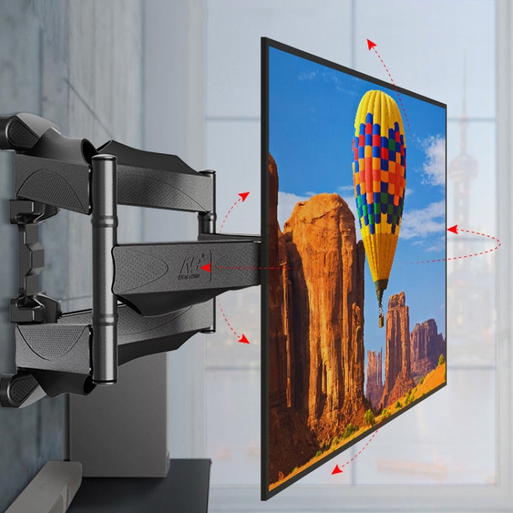 NORTH BAYOU Telescopic Swivel TV Monitor Wall Mount Bracket For 32-52 inch - free shipping - PMC TechLife - Order now!