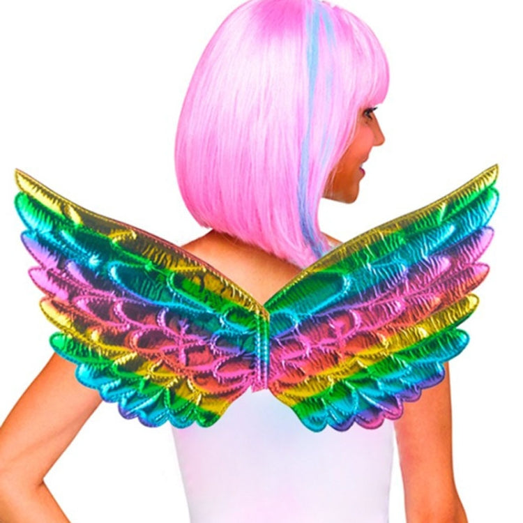 3 PCS Children Prom Dress Up Wings Elf Colorful Wings Party Costume Props(White) - Holiday Decorations by PMC TechLife | Online Shopping South Africa | PMC TechLife | Buy Now Pay Later Mobicred