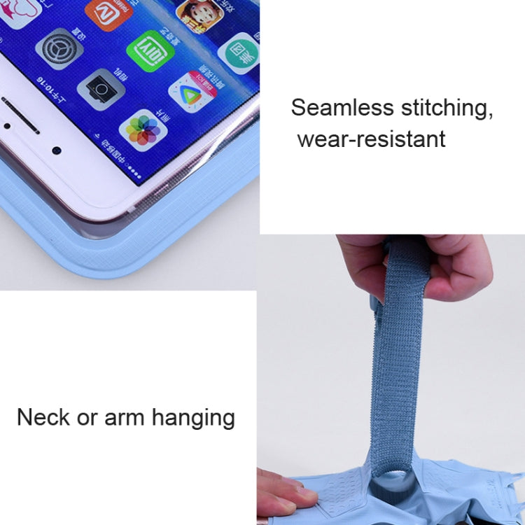 Tteoobl 30m Underwater Mobile Phone Waterproof Bag, Size: Large(Grey) - Waterproof Bag by Tteoobl | Online Shopping South Africa | PMC Jewellery | Buy Now Pay Later Mobicred