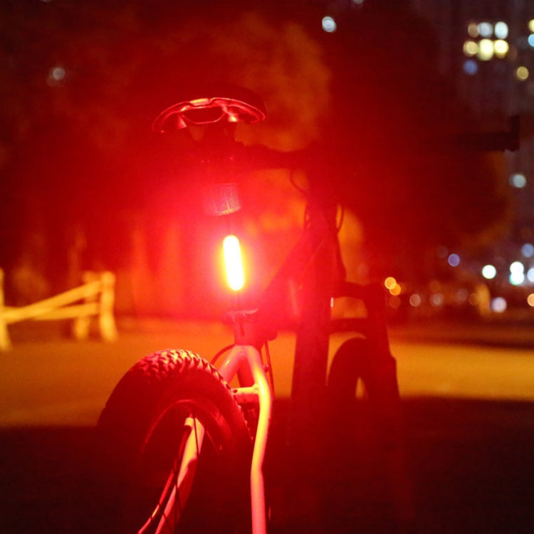 LED Rechargeable Bicycle Warning Strip Tail Light(OPP White Light) - Taillights by PMC TechLife | Online Shopping South Africa | PMC TechLife | Buy Now Pay Later Mobicred