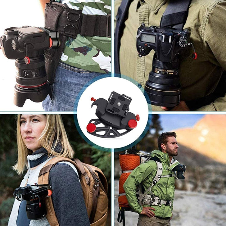 JMSUZ JMSUZ12412 For GoPro Quick Hanging Outdoor SLR Camera Waist Buckle(Blue) - free shipping - PMC TechLife - Order now!