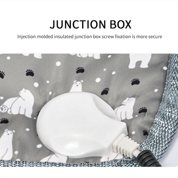 CW45 45x45cm Multi-level Temperature Regulating Timing Pet Heating Pad, Spec: EU Plug - Pads by PMC TechLife | Online Shopping South Africa | PMC TechLife | Buy Now Pay Later Mobicred