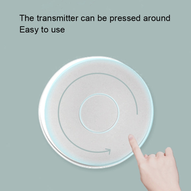 T10-1 1 For 1 Lighting Self-Power Generation Wireless Intelligent Doorbell(EU Plug White) - free shipping - PMc TechLife - Order now!