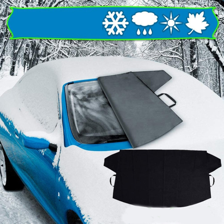 600D Oxford Cloth Car Snow Block Waterproof Windshield Coverings S 190 x 107cm - Window Foils & Solar Protection by PMC TechLife | Online Shopping South Africa | PMC TechLife | Buy Now Pay Later Mobicred