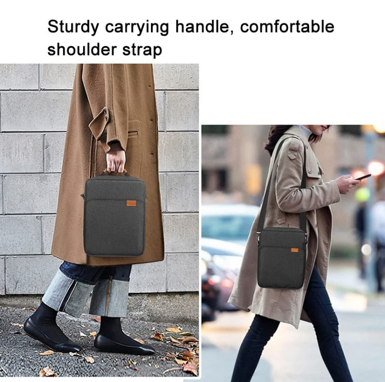 Vertical Laptop Bag Handheld Shoulder Crossbody Bag, Size: 13 Inch(Dark Blue) - 13.3 inch by PMC TechLife | Online Shopping South Africa | PMC TechLife