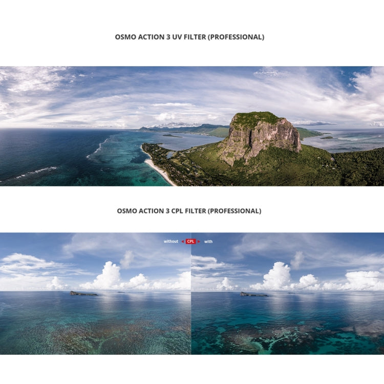 PGYTECH For DJI OSMO Action 3 Filter Camera Lens Pro Version,Spec: UV - free shipping - PMC TechLife - Order now!